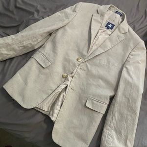 Jkhaki sports coat boys size 12